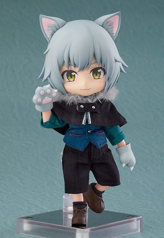 Original Character Nendoroid Doll Actionfigur Wolf: Ash 14 cm (re-run)