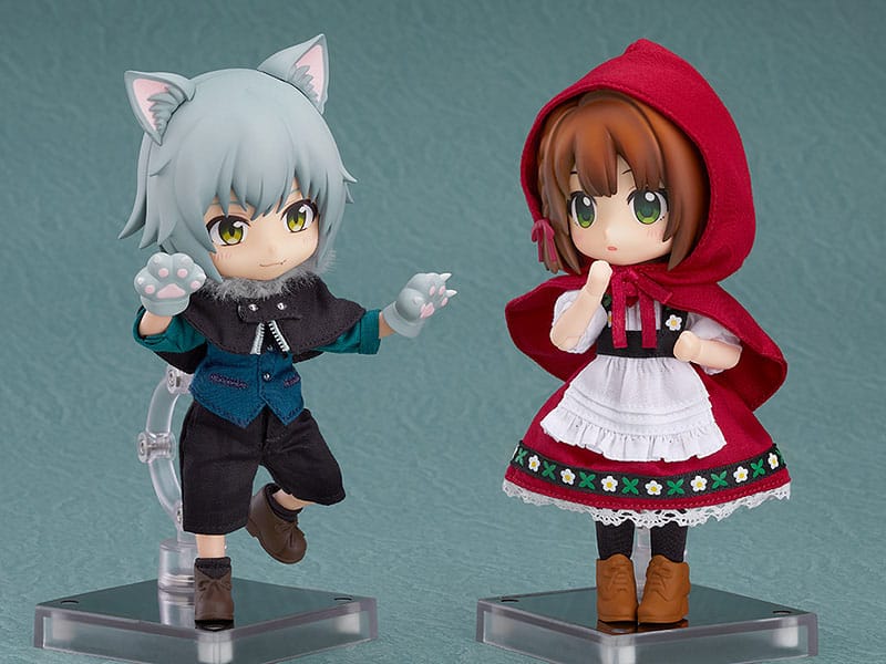Original Character Nendoroid Doll Actionfigur Wolf: Ash 14 cm (re-run)