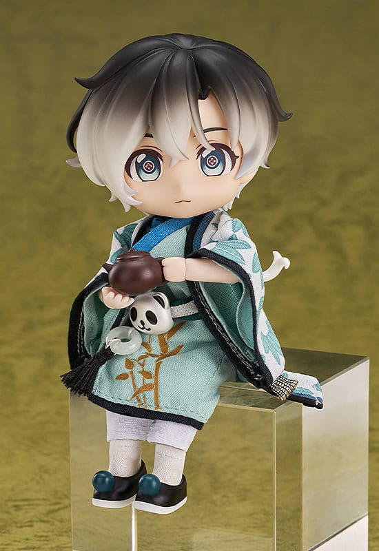 Original Character Nendoroid Doll Actionfigur Chinese-Style Panda Mahjong: Laurier 14 cm