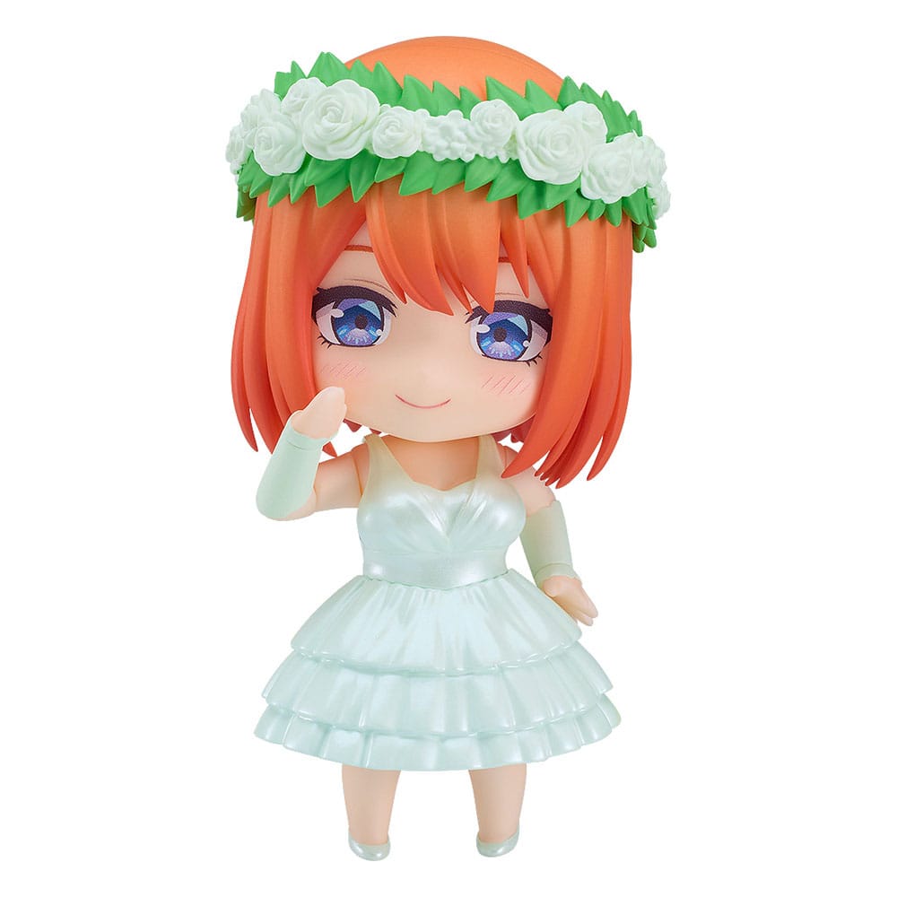 The Quintessential Quintuplets Nendoroid Actionfigur Yotsuba Nakano: Wedding Dress Ver. 10 cm