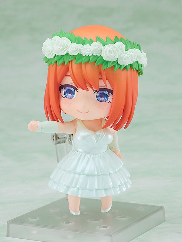 The Quintessential Quintuplets Nendoroid Actionfigur Yotsuba Nakano: Wedding Dress Ver. 10 cm
