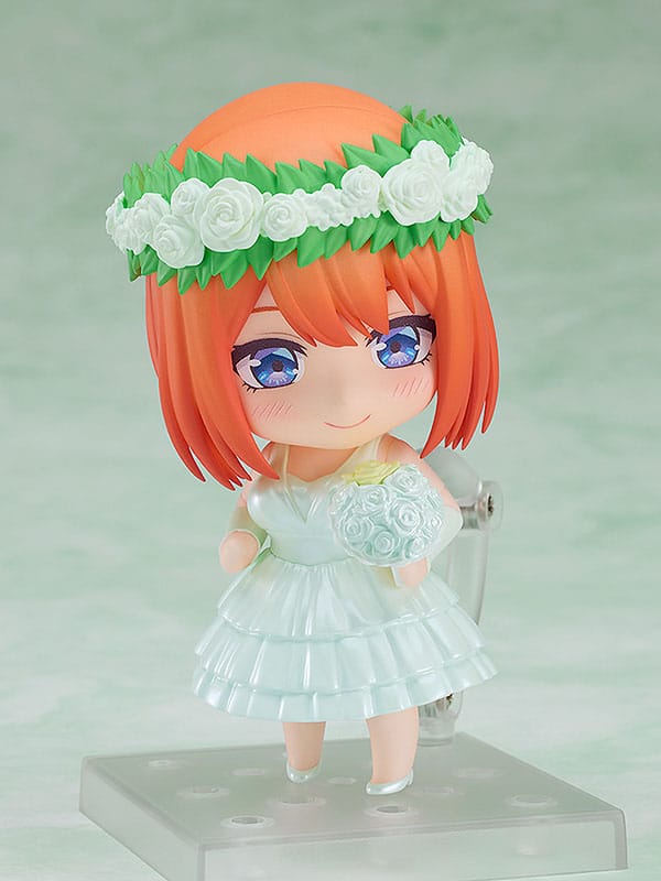 The Quintessential Quintuplets Nendoroid Actionfigur Yotsuba Nakano: Wedding Dress Ver. 10 cm