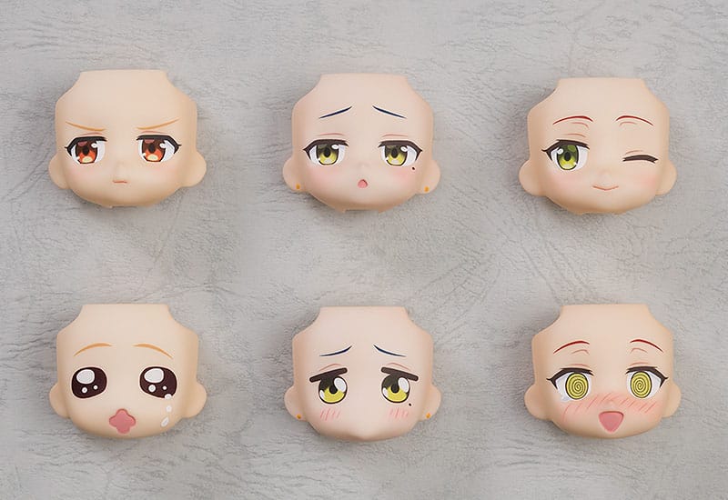 Bocchi the Rock! Nendoroid More Zubehör-Set für Nendoroid Actionfiguren Face Swap Nijika/Ryo/Ikuyo Selection