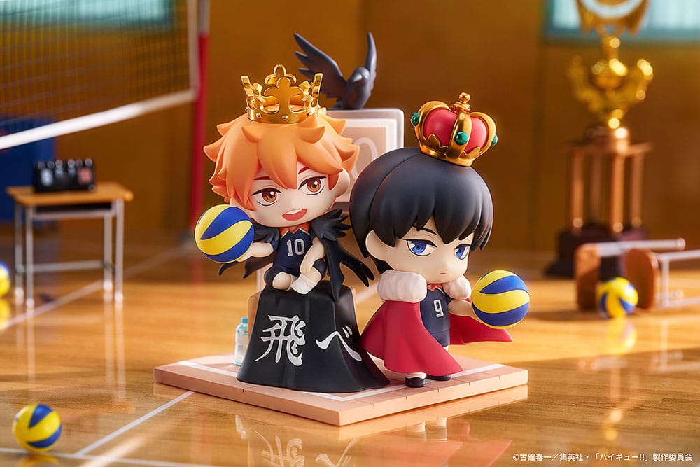 Haikyu!! Minifiguren Qset 2er-Pack Kaori Shoyo Hinata & Tobio Kageyama 11 cm