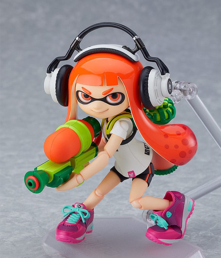 Splatoon/Splatoon 2 Figma Actionfigur Splatoon Girl DX Edition 10 cm