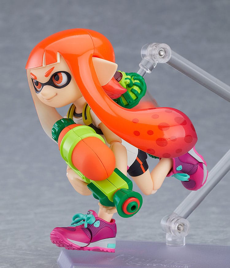 Splatoon/Splatoon 2 Figma Actionfigur Splatoon Girl DX Edition 10 cm