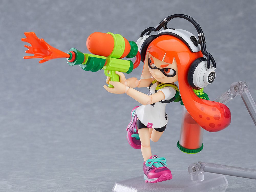 Splatoon/Splatoon 2 Figma Actionfigur Splatoon Girl DX Edition 10 cm