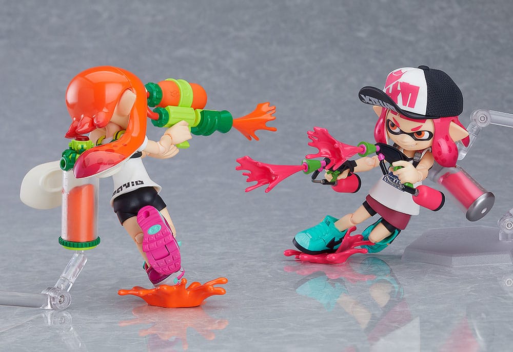 Splatoon/Splatoon 2 Figma Actionfigur Splatoon Girl DX Edition 10 cm