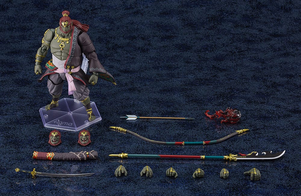 The Legend of Zelda Tears of the Kingdom Figma Actionfigur Ganondorf Tears of the Kingdom Ver. 19 cm