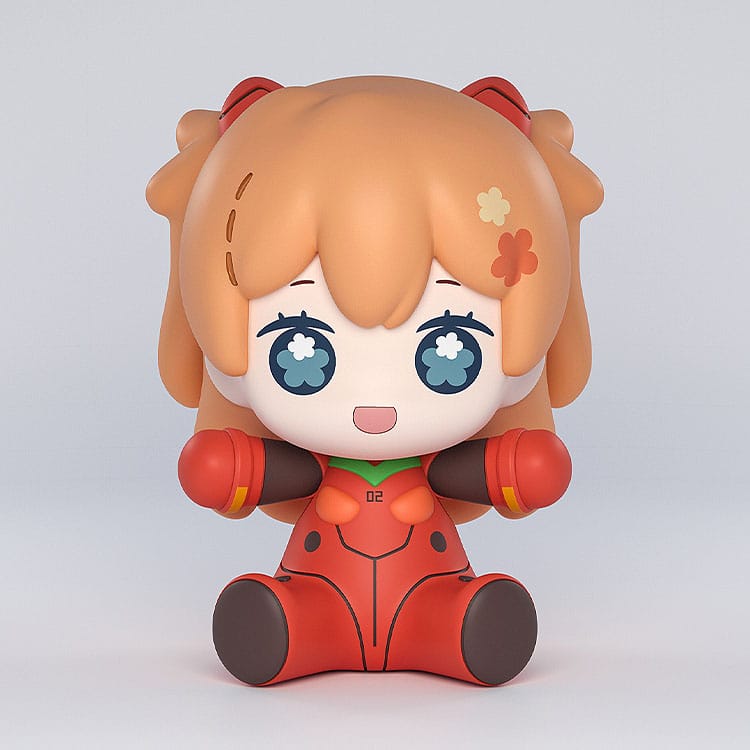 Neon Genesis Evangelion: Rebuild of Evangelion Huggy Good Smile Chibi Figur Asuka Shikinami Langley: Plugsuit Ver. 7 cm