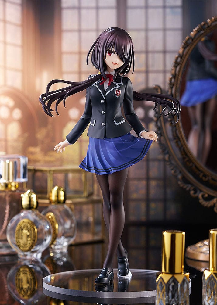Date A Live Pop Up Parade PVC Statue Kurumi Tokisaki: School Uniform Ver. L Size 20 cm