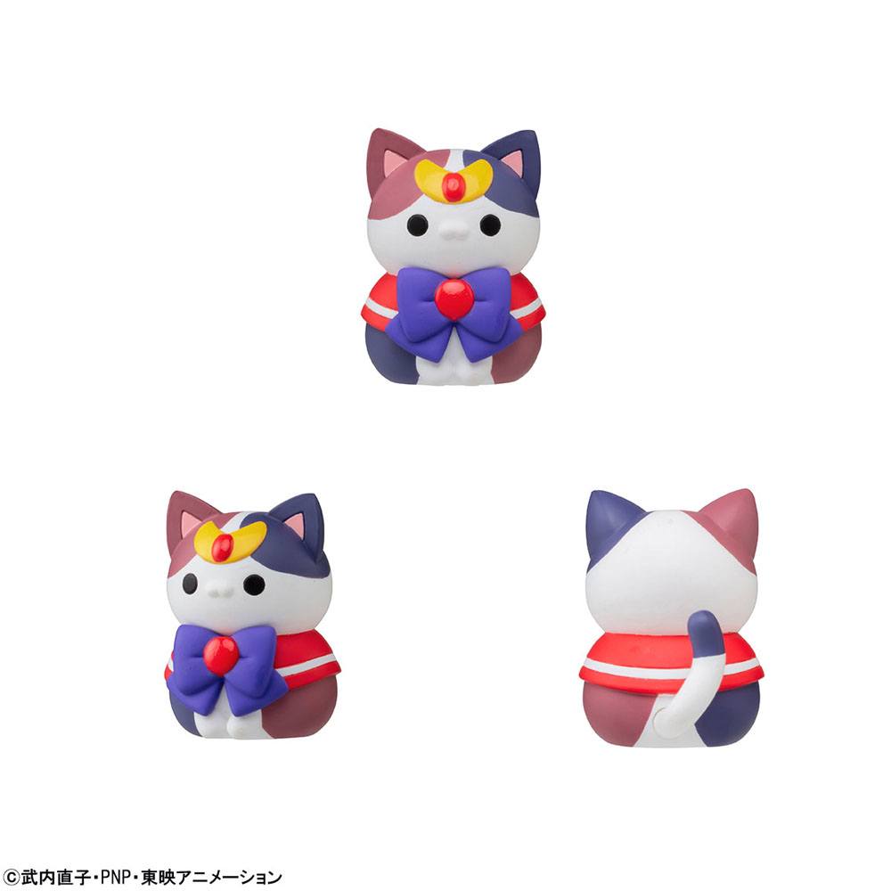 Sailor Moon Mega Cat Project Sammelfiguren 3 cm Sailor Mewn Sortiment (8)