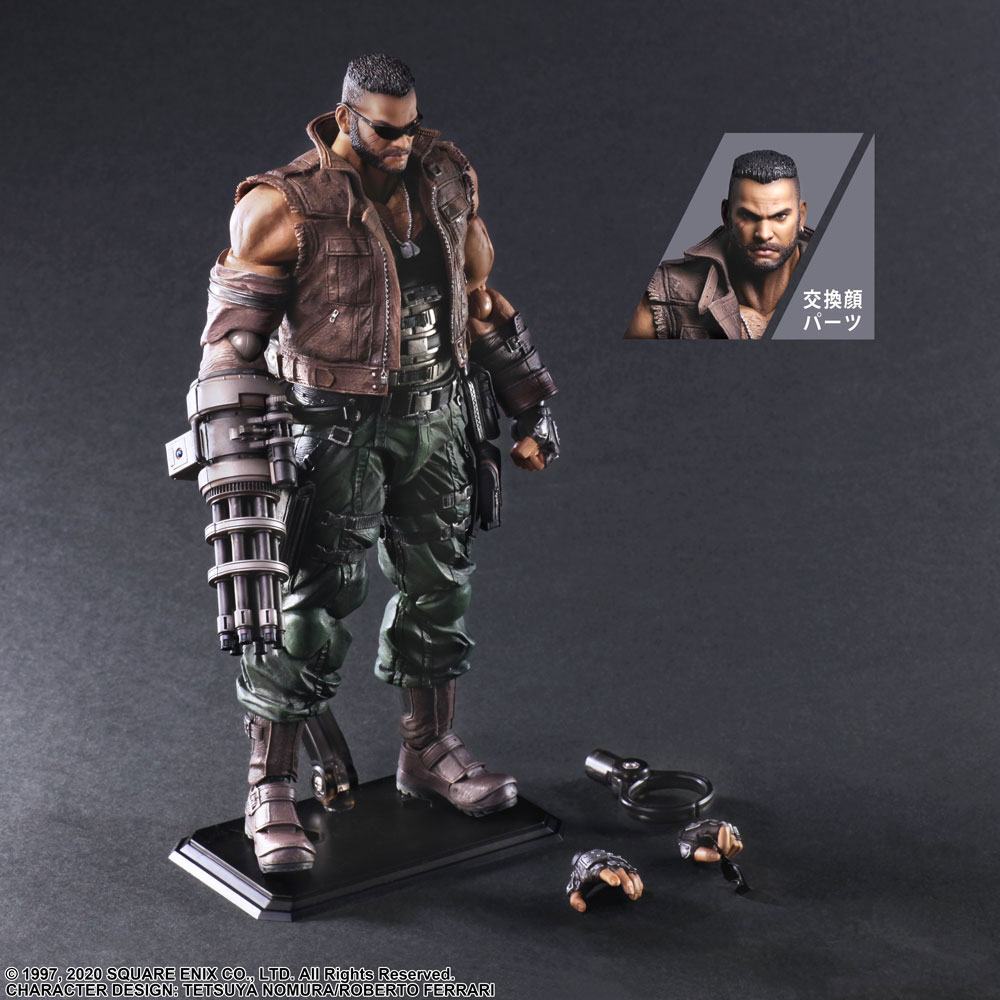 Barret Wallace (Version 2) - Final Fantasy VII Remake - Play Arts Kai