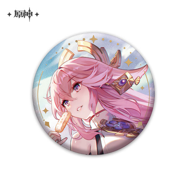 Yae Miko - Genshin Impact - Button (Anecdote Series) - miHoYo