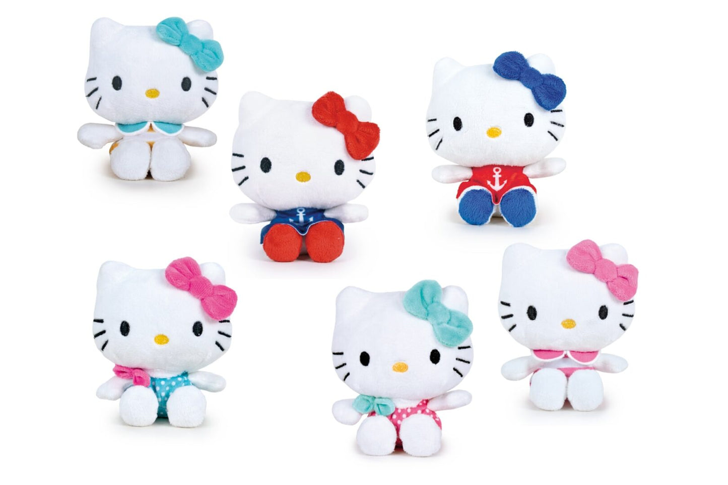 Zufällige Auswahl - Hello Kitty - Plüsch Beanbags - Play by Play