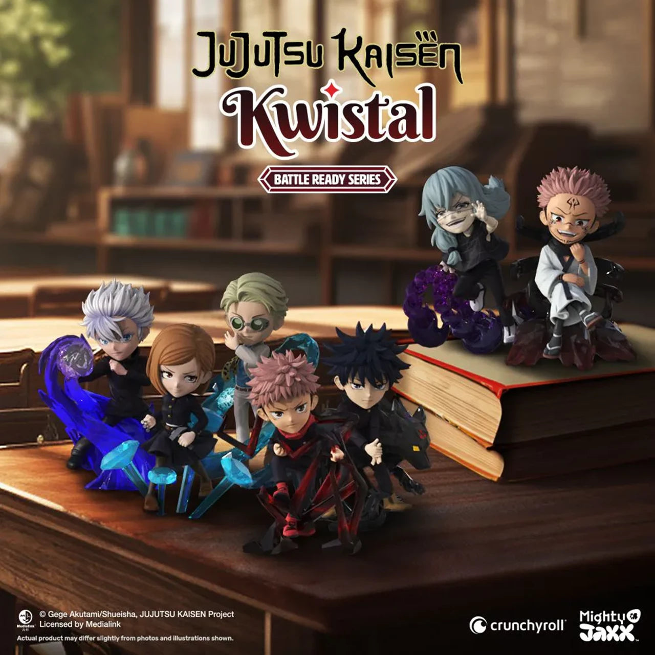 Zufällige Auswahl - Jujutsu Kaisen - Kwistal Fwenz Battle Ready - Mighty Jaxx