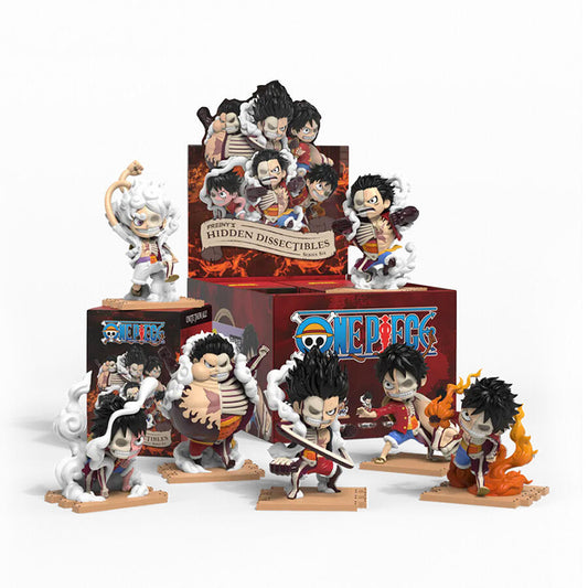 Zufällige Auswahl - One Piece - Freeny's Hidden Dissectibles Series 6 - Ruffy's Gears - Mighty Jaxx