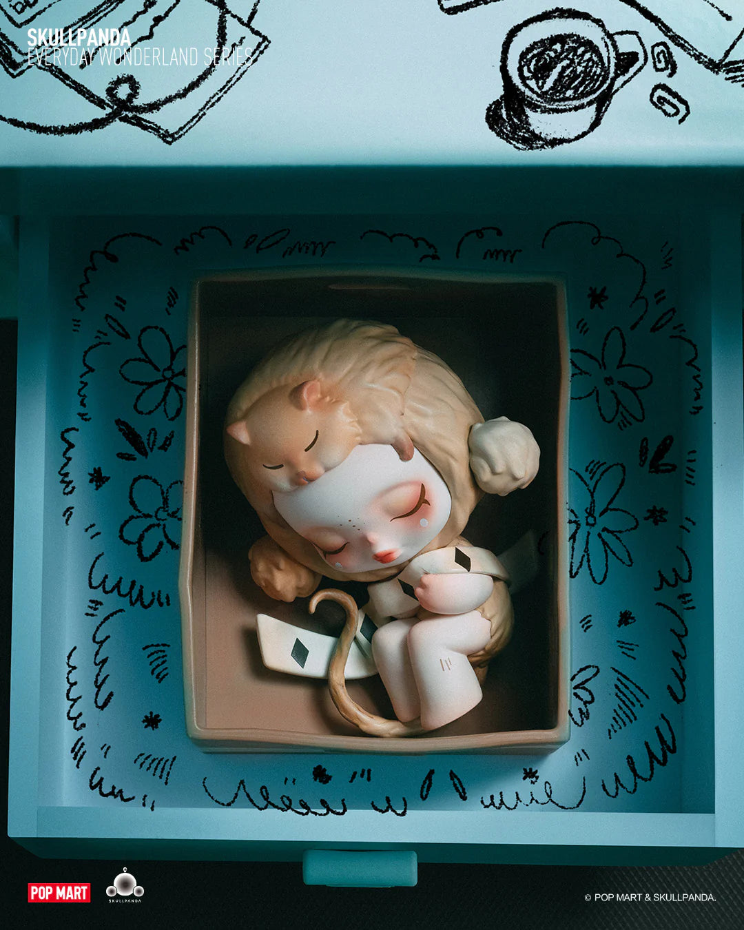 Zufällige Auswahl - Skullpanda (Everyday Wonderland Series) - Mini Figuren - Pop Mart (1)