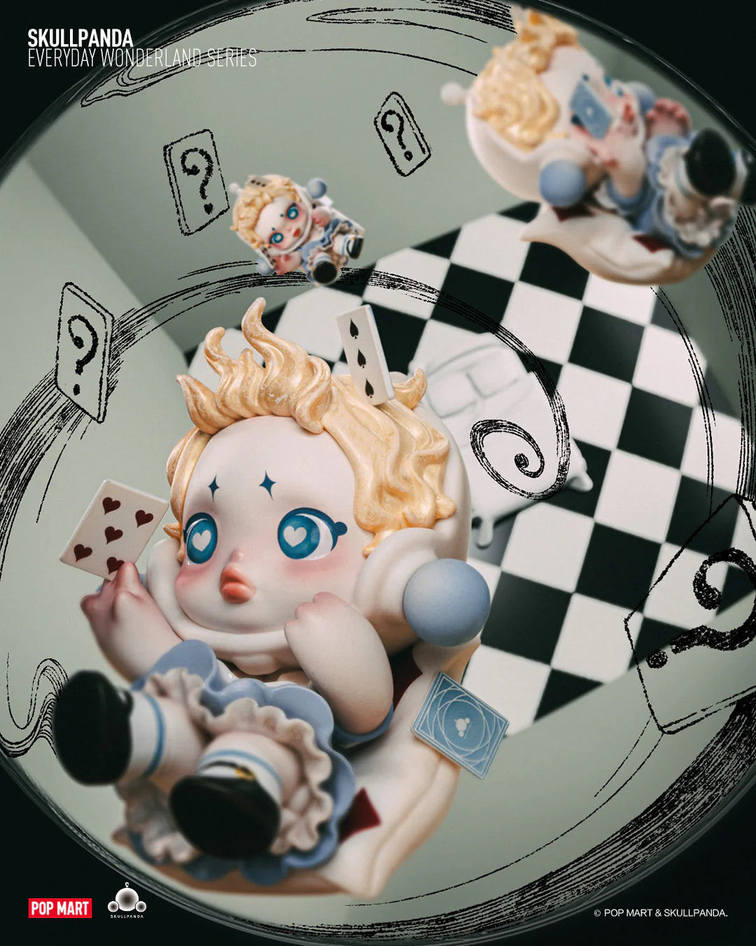 Zufällige Auswahl - Skullpanda (Everyday Wonderland Series) - Mini Figuren - Pop Mart (1)