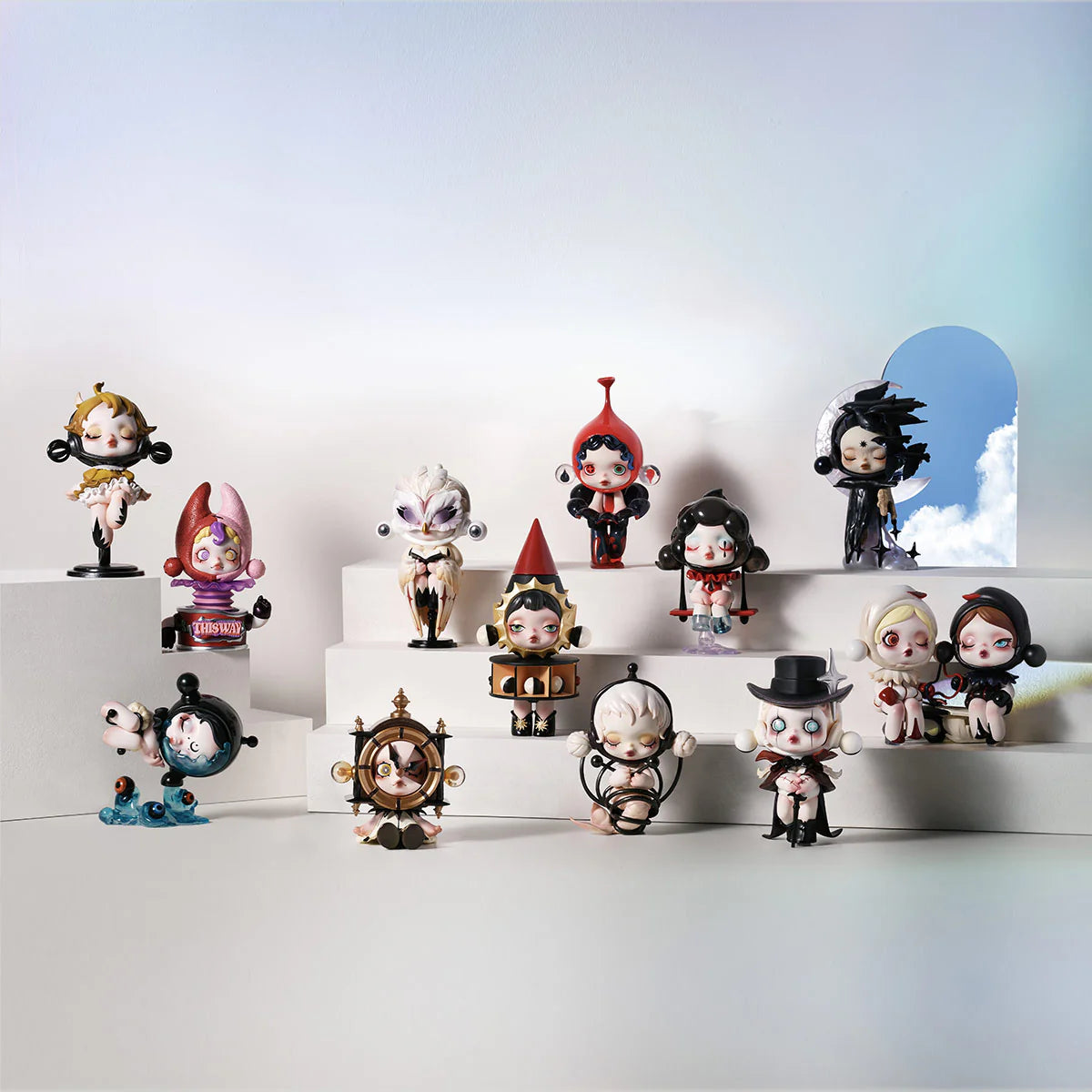 Zufällige Auswahl - Skullpanda (Image of Reality Series) - Mini Figuren - Pop Mart (1)