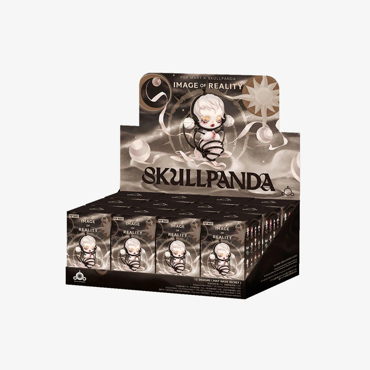 Zufällige Auswahl - Skullpanda (Image of Reality Series) - Mini Figuren - Pop Mart (1)