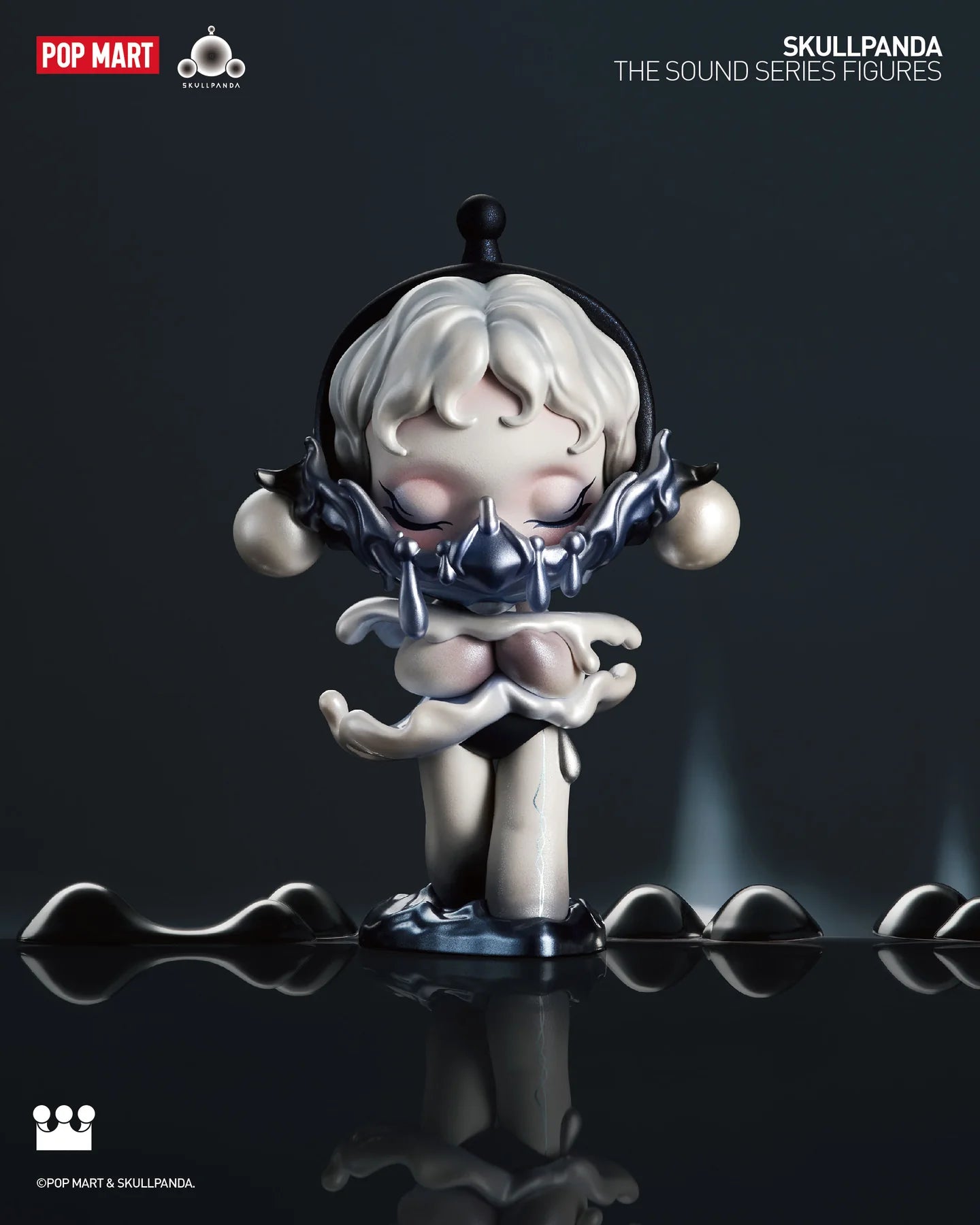 Zufällige Auswahl - Skullpanda (The Sound Series) - Mini Figuren - Pop Mart (1)