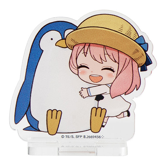 Zufällige Auswahl - Spy x Family - Mini Acrylaufsteller - With Anya! (Gashapon!) - Bandai